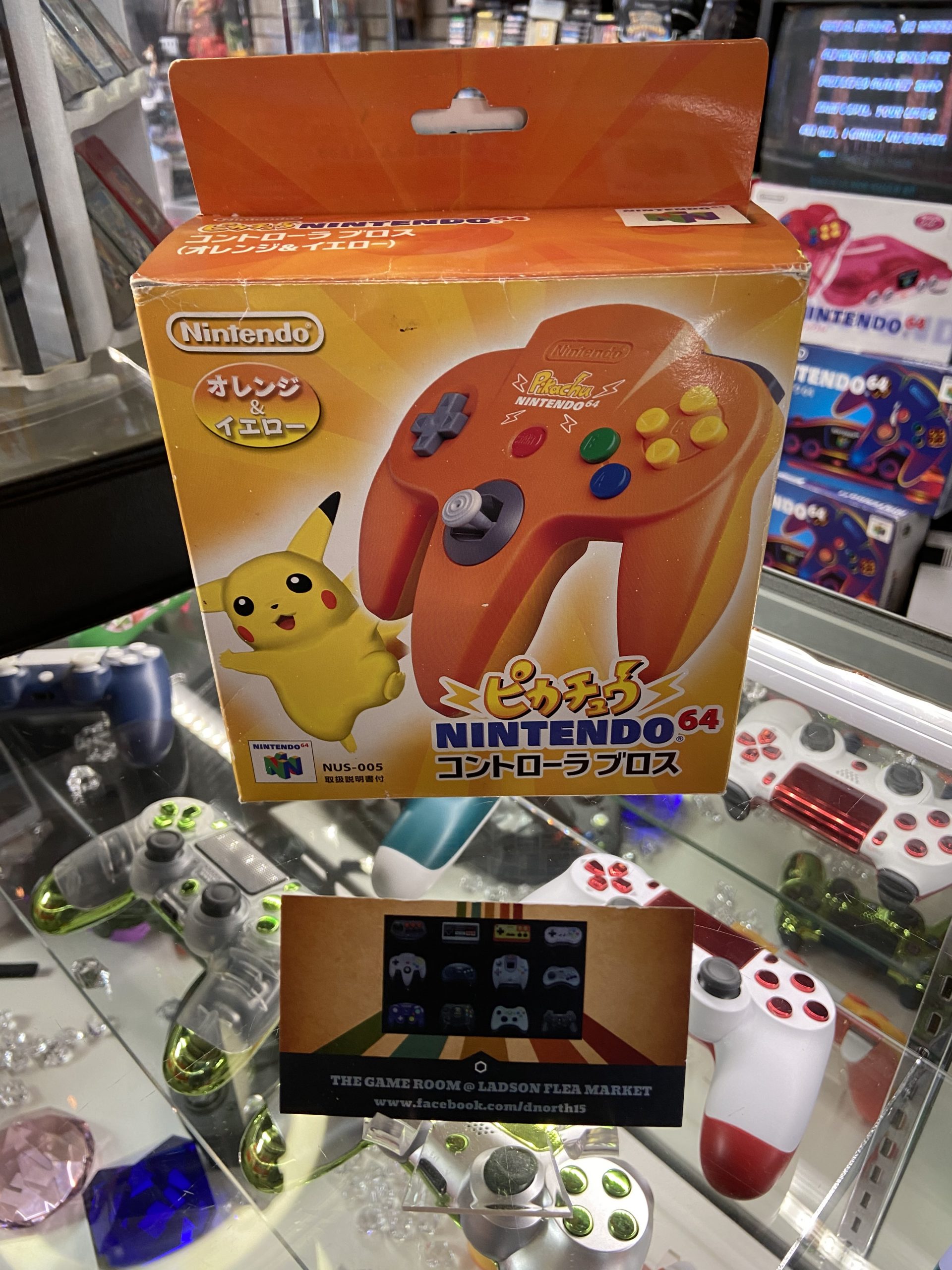 nintendo 64 orange